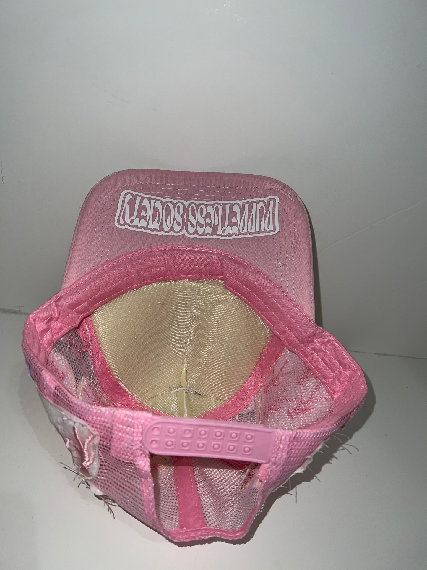 Pink hat