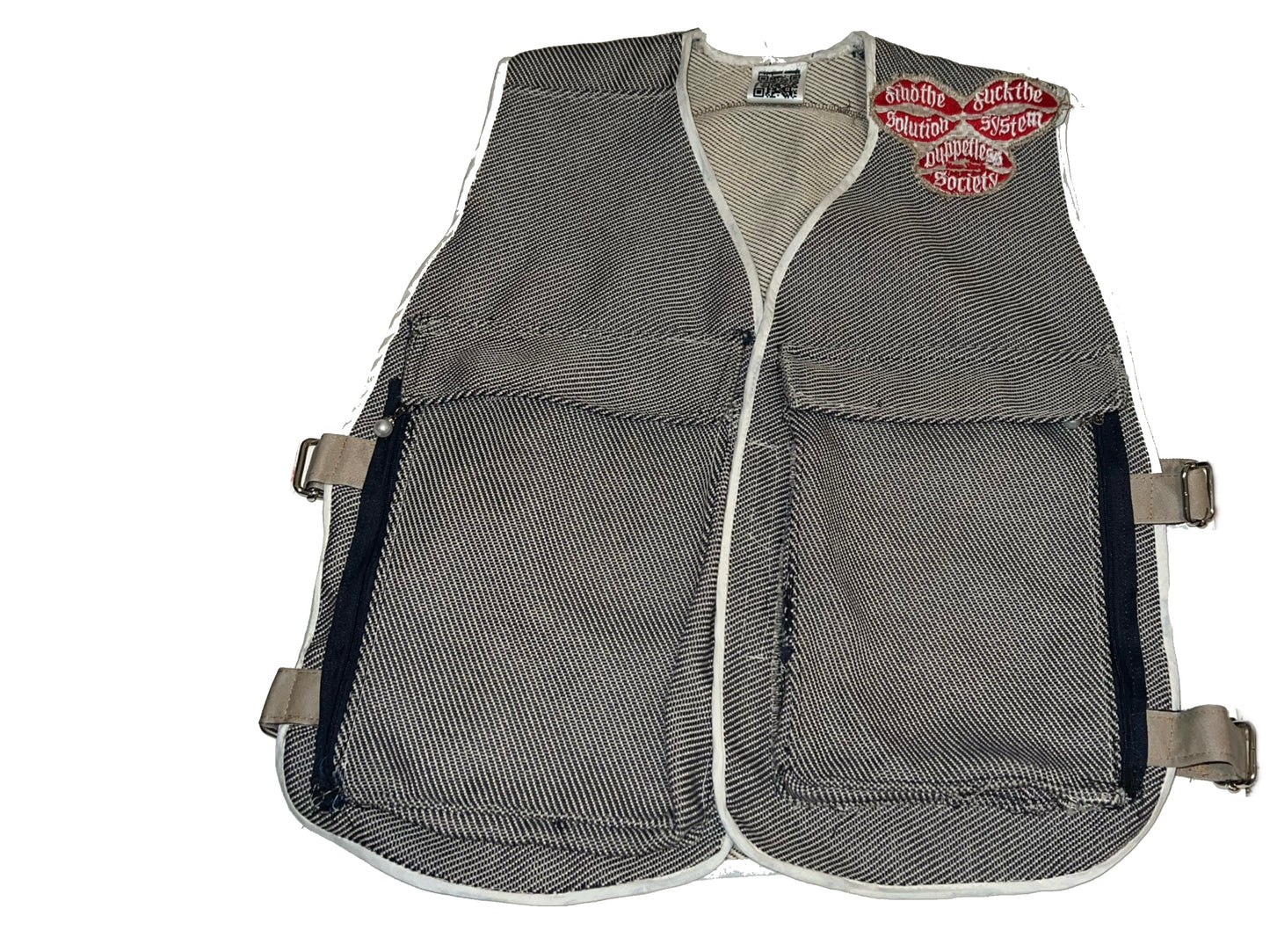 F*ck the system -Find a solution vest