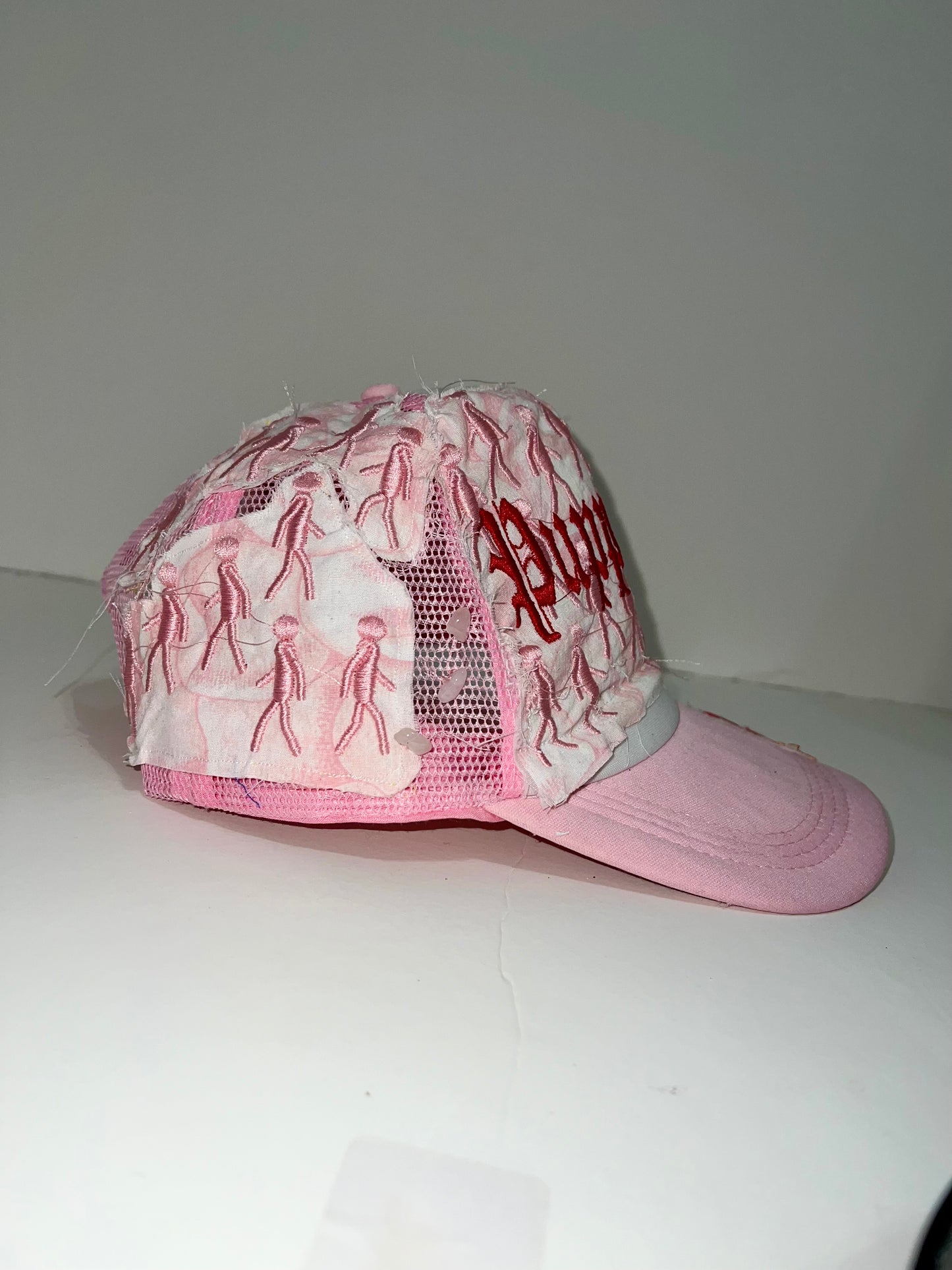Pink hat
