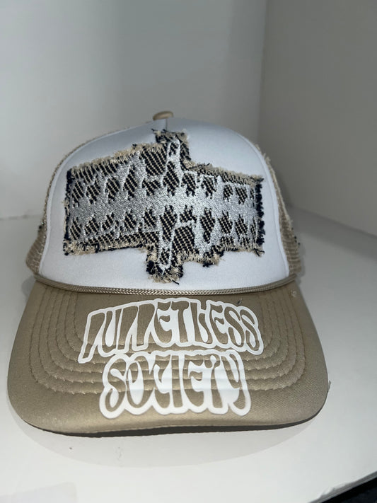 Beige hat