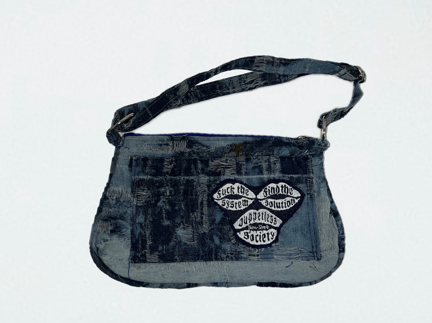 SS25 denim purse