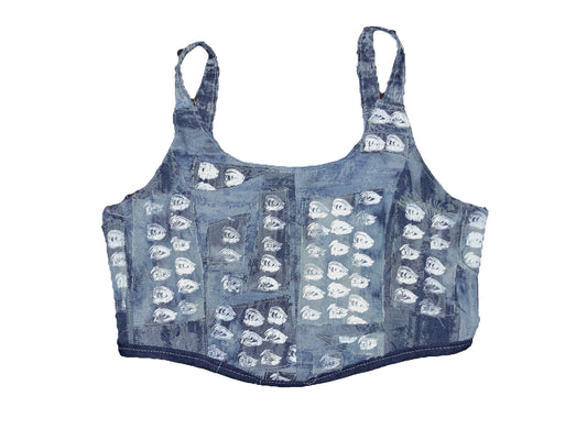 Denim industry is watching corset