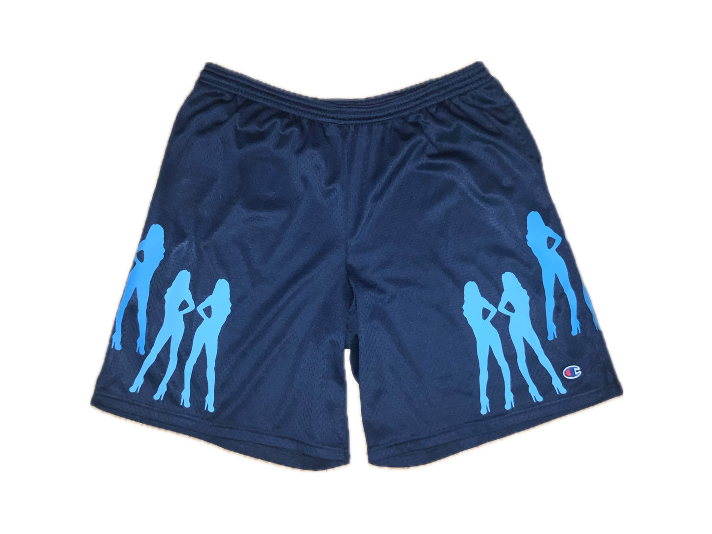 1/1 upcycled champions X Puppetless shorts