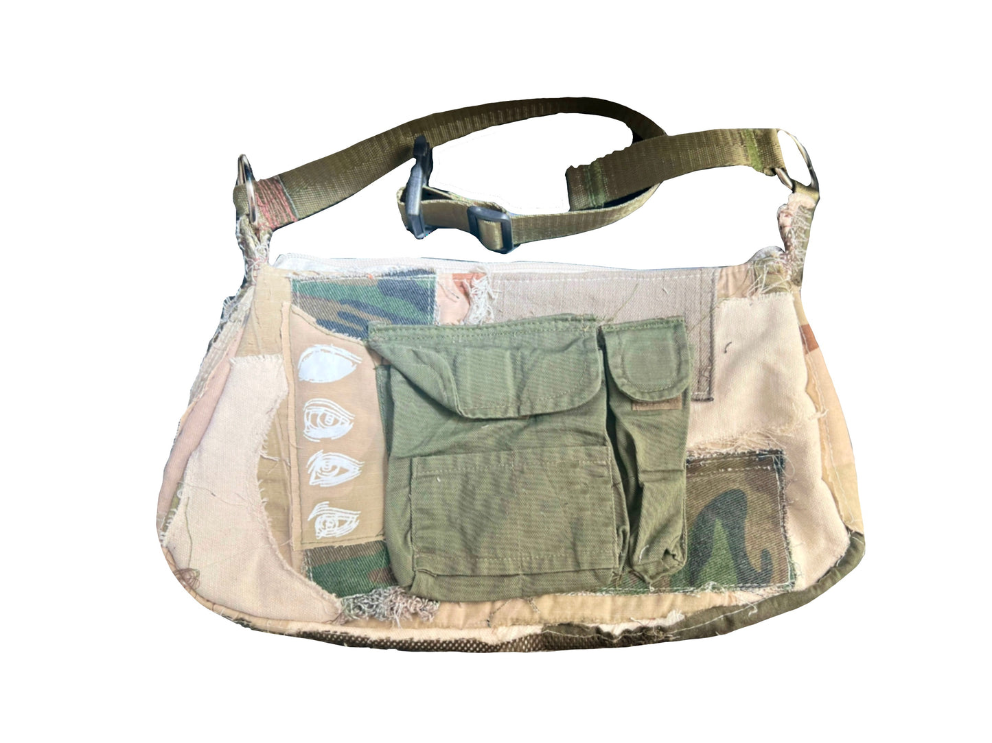 1/1 cut sewn boro purse