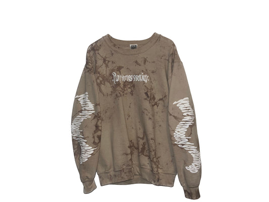 1 of 1 dyed crewneck sweatshirt