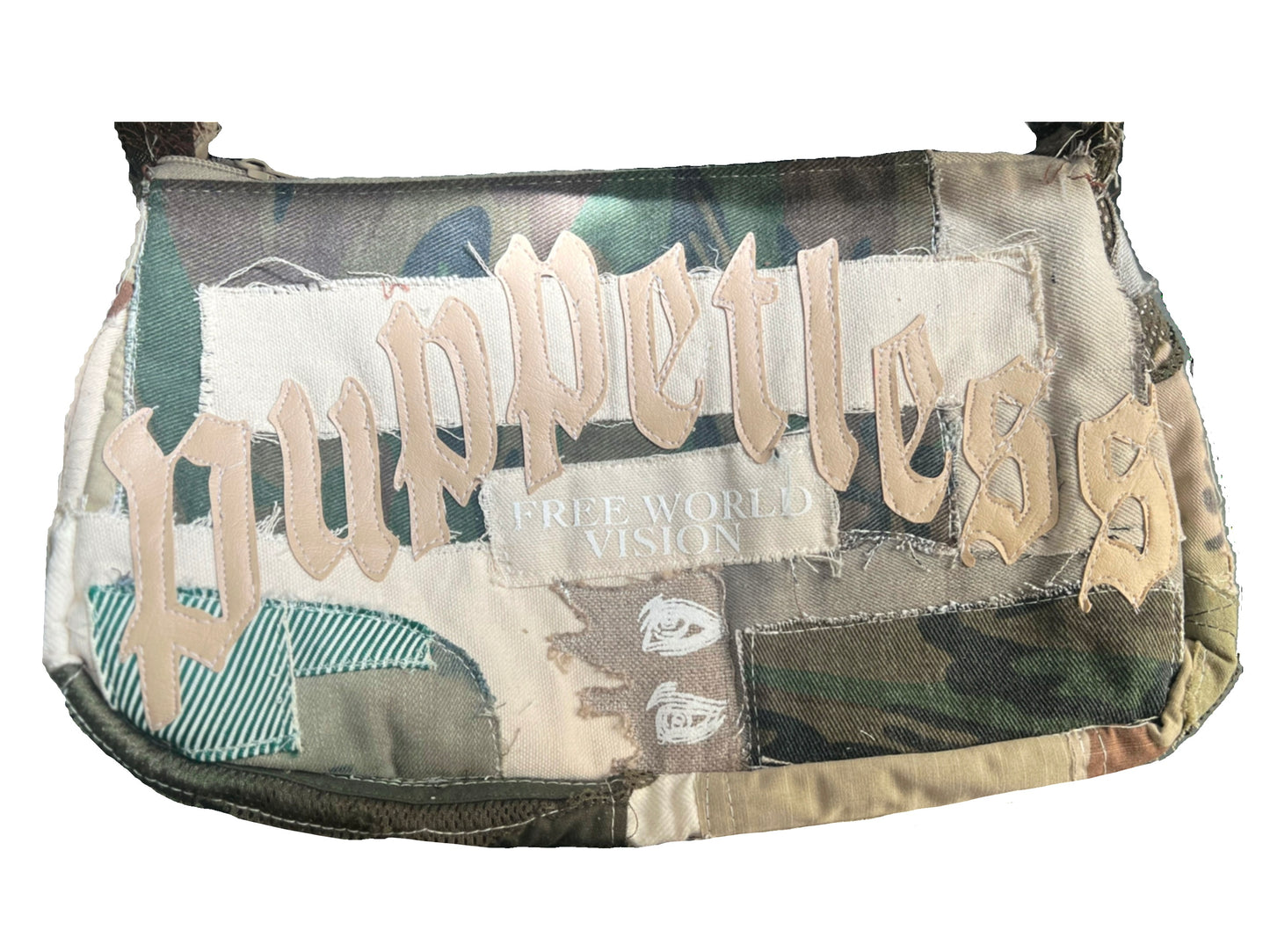 1/1 cut sewn boro purse