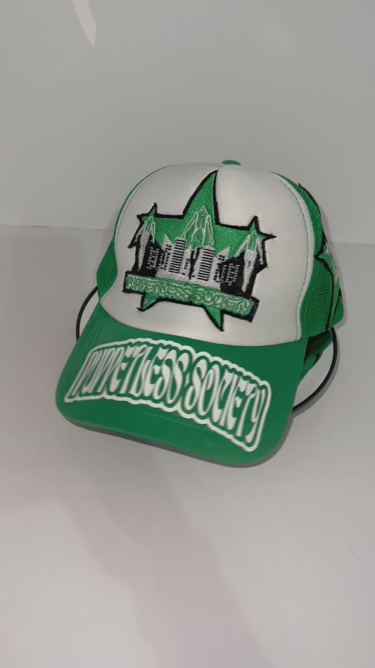 Green ss24 trucker